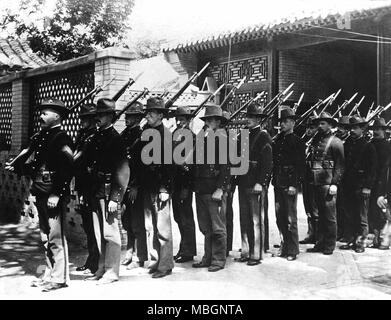 US Marine Corps in China Stock Photo