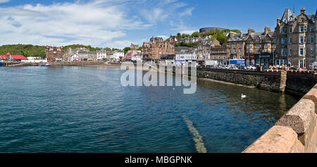 Oban quayside and harbour, Argyll and Bute, Scotland, UK Stock Photo