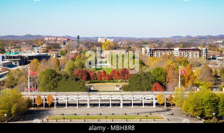 Bicentennial Capitol Mall State Park in Nashville, Tennessee, USA. Stock Photo