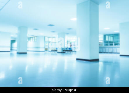 Inside hospital background Stock Photo