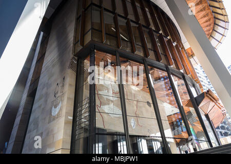 The new EY Centre at 200 George Street. It is one of Australia's most sustainable buldings in Sydney. Stock Photo