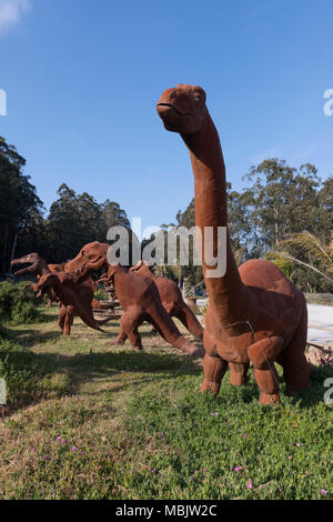 San Mateo Brontosaurus Stock Photo