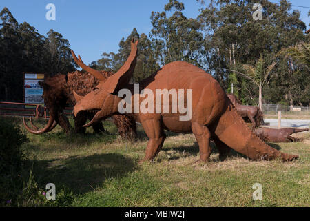 San Mateo Triceratops Stock Photo