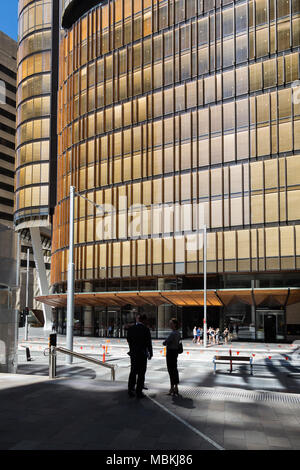 The new EY Centre at 200 George Street. It is one of Australia's most sustainable buldings in Sydney. Stock Photo