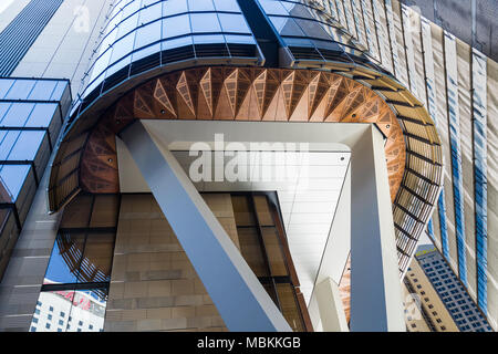 The new EY Centre at 200 George Street. It is one of Australia's most sustainable buldings in Sydney. Stock Photo