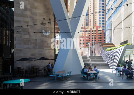 The new EY Centre at 200 George Street. It is one of Australia's most sustainable buldings in Sydney. Stock Photo