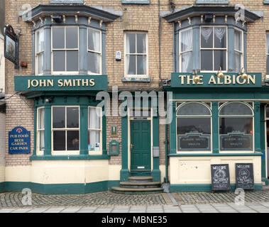 The Albion, public house and hotel in Hilderthorpe Road, Bridlington, East Riding of Yorkshire, England, United Kingdom Stock Photo