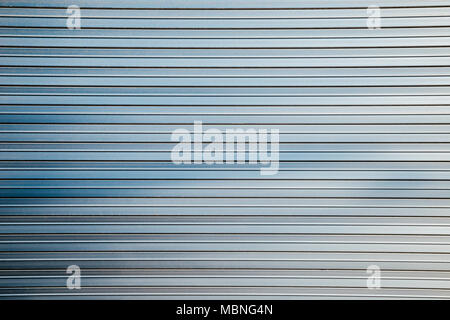 Gray metal shutter door background Stock Photo