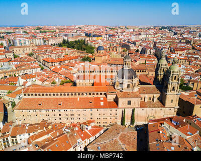 La Clerecia or Clerge building in Salamanca city, Castile and Leon in Spain Stock Photo