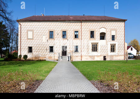 Renesancni zamek, Suchdol u Kutné Hory, Středočeský kraj, Česká republika / renaissance castle in Suchdol near Kutna Hora, Central Bohemia, Czech repu Stock Photo