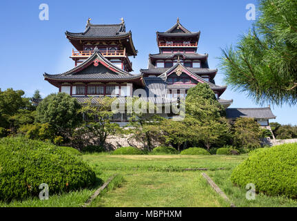 Fushimi-Momoyama Castle stands in Kyoto Prefecture Stock Photo