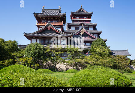 Fushimi-Momoyama Castle stands in Kyoto Prefecture Stock Photo