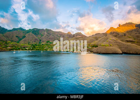 Nuku Hiva, French Polynesia. Stock Photo