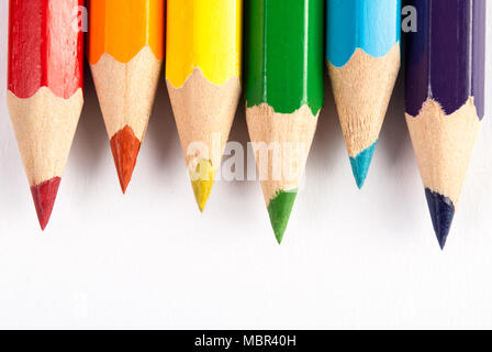 abstract Color pencils shoot in studio Stock Photo - Alamy