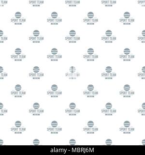 Cricket ball pattern vector seamless Stock Vector