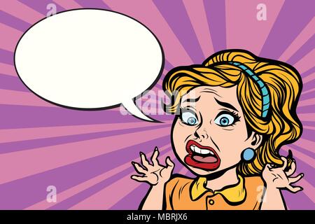 Expression Of Shock And Horror Cartoon Face Vector Illustration. Cute,  Funny, Angry, Happy, Smiling Comic Faces With Eyes And Mouth Royalty Free  SVG, Cliparts, Vectors, and Stock Illustration. Image 194612164.