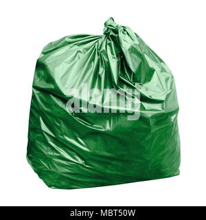 Compostable trash bag RGB color icon. Waste recycling. Refusing from  plastic litter bags. Eco friendly, biodegradable materials use isolated  vector il Stock Vector Image & Art - Alamy