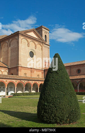 Church of Certosa Monastery and cemetery, Ferrara, Emilia-Romagna Italy Stock Photo