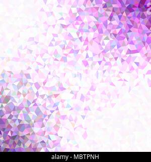 Gradient retro low poly triangle background Stock Vector