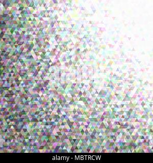 Abstract retro regular triangle background design Stock Vector