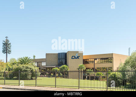 LADYBRAND, SOUTH AFRICA - MARCH 12, 2018: Offices of the Eastern Free State Cooperation, an agricultural supplier, in Ladybrand, a town in the eastern Stock Photo