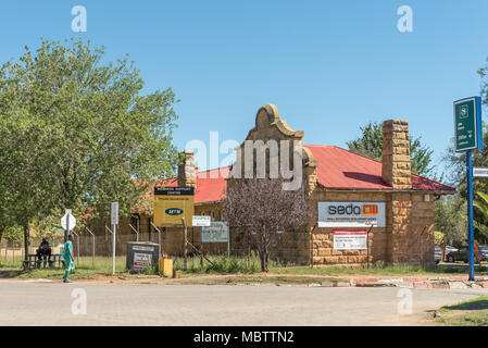 LADYBRAND, SOUTH AFRICA - MARCH 12, 2018: The offices of the Small Enterprise Development Agency in Ladybrand, a town in the eastern Free State Provin Stock Photo