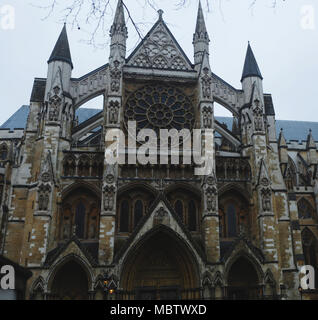 March 2018, Westminter Abbey, London, UK. Square Image. Stock Photo