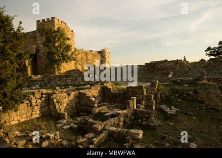 The Byblos Castle Stock Photo