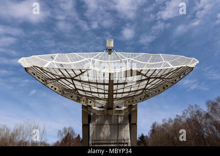 Radio telescope - directional antenna Stock Photo