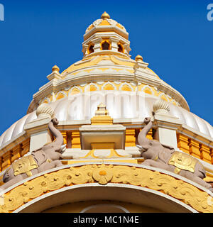 Beauty hindu temple in Ponda, Goa, India Stock Photo