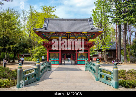 Nezu Shrine in Tokyo, Japan Stock Photo