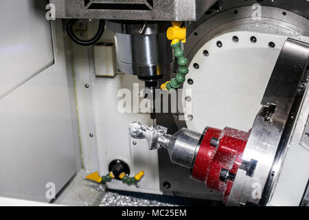 Universal milling machine centre Stock Photo