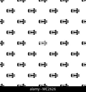 Door lock in section pattern vector seamless Stock Vector