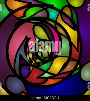 abstract ornament image Stock Vector