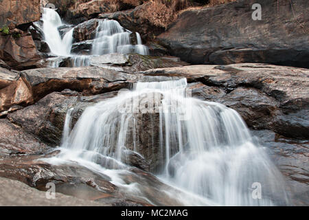 Athukadu waterfall, Munnar, Karnataka state, India Stock Photo