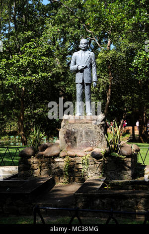 Statue Of Archaeologist Senarath Paranavitana, Sigiriya, Central ...