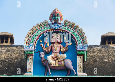 Asia, India, Tamil Nadu, Chidambaram,  Chidambaram Nataraja temple Stock Photo