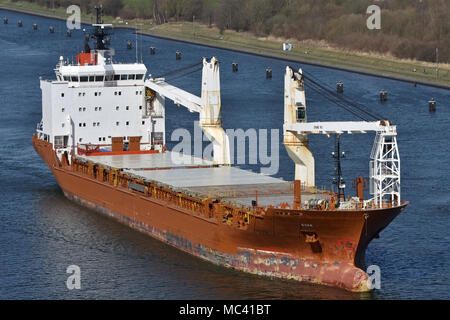 General Cargo Ship Nunalik Stock Photo