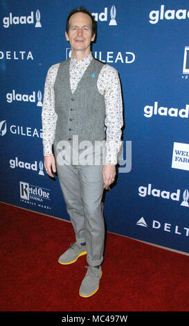 Beverly Hills, California, USA. 12th April, 2018. Actor Denis O'Hare attends the 29th Annual GLAAD Media Awards at The Beverly Hilton Hotel on April 12, 2-18 in Beverly Hills, California. Photo by Barry King/Alamy Live News Stock Photo
