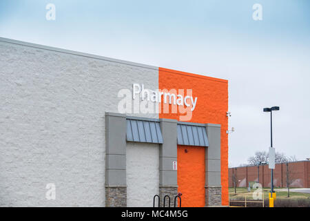 A Walmart Neighborhood store exterior in Oklahoma City ...