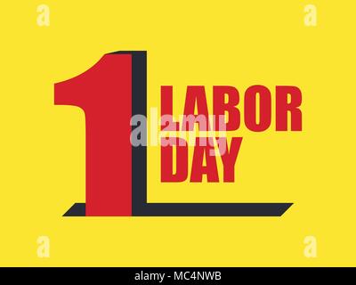 Labour Day 1st of May. International Workers Day. Vector illustration Stock Vector