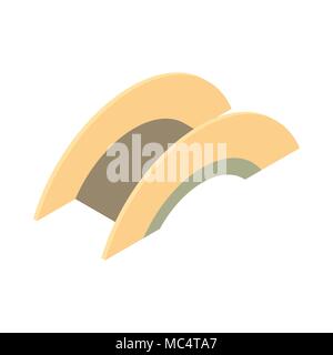 Round bridge icon, cartoon style Stock Vector Image & Art - Alamy