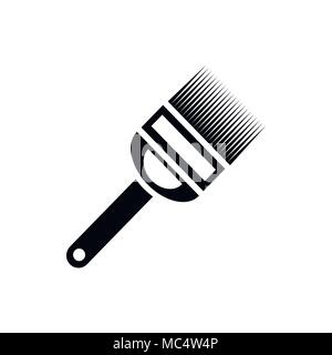 Uncapping fork icon, simple style Stock Vector