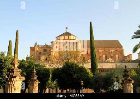 Exterior view of the Mosque-Cathedral, Cordoba, Spain Stock Photo