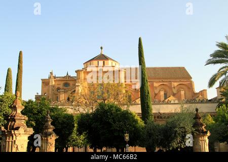 Exterior view of the Mosque-Cathedral, Cordoba, Spain Stock Photo