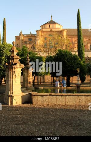Exterior view of the Mosque-Cathedral, Cordoba, Spain Stock Photo