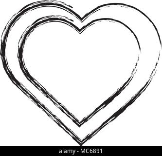 heart love shaped icon stock vector image art alamy