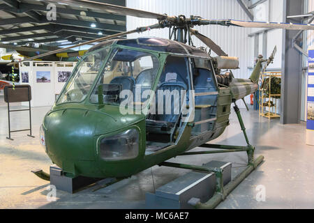 Museum of Army Flying Middle Wallop Hampshire UK Stock Photo