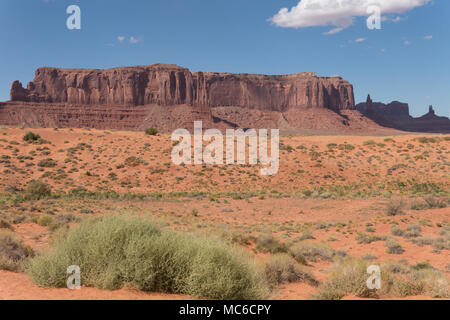 Navajo Nation Indian Reservation Monument Valley in Utah and Arizona United States Stock Photo