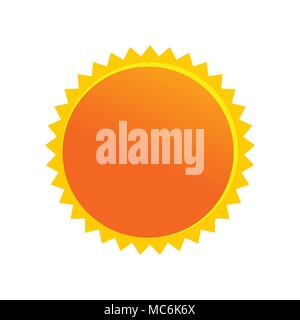 Sun Cartoon Drawing Vector Symbol Graphic Logo Design Stock Vector